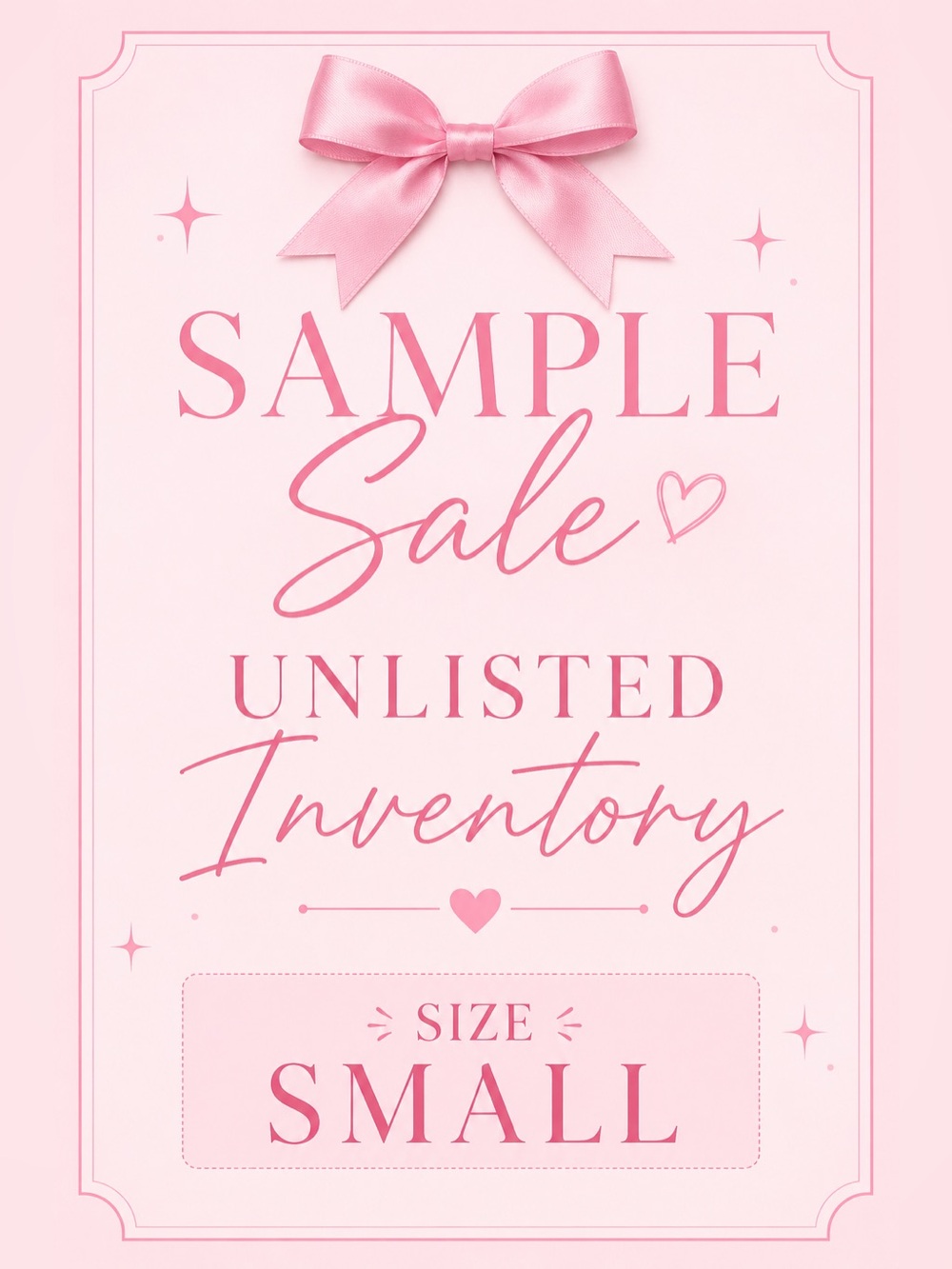 Unlisted Item *Special*